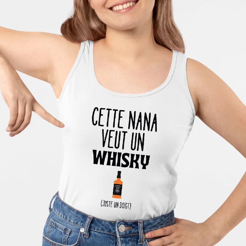 Are camisoles good for everyday wear?-Débardeur Femme Cette nana veut un whisky