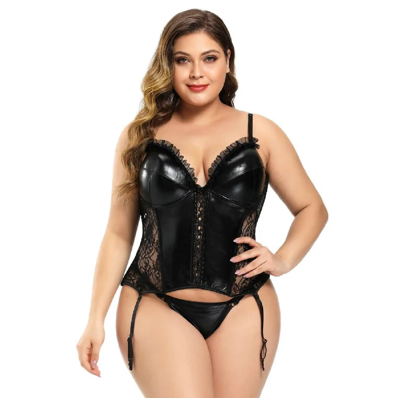 Is It Okay to Wear Sexy Lingerie For Photoshoots-Plus Insta Lingerie Set