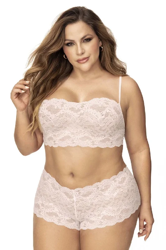 Which sexy lingerie is best for a first-time boudoir shoot? -Mapale 206X Panty and Top Lace Set Color Ivory Which sexy lingerie is best for a first-time boudoir shoot? -Mapale 206X Panty and Top Lace Set Color Ivory