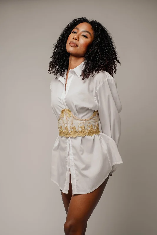 Does the lingerie set boost Your Body Confidence-Corset Open