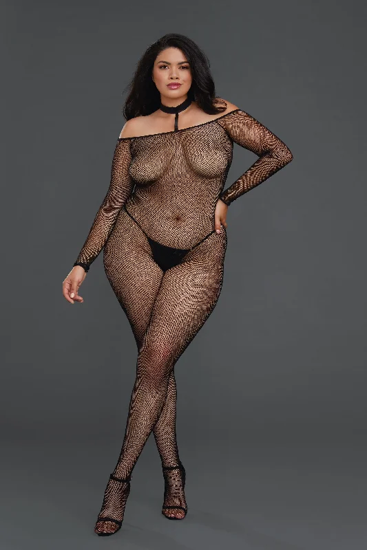 Who makes the most comfortable yet sexy lingerie? -DG 0319X Plus Size Fishnet Bodystocking Who makes the most comfortable yet sexy lingerie? -DG 0319X Plus Size Fishnet Bodystocking