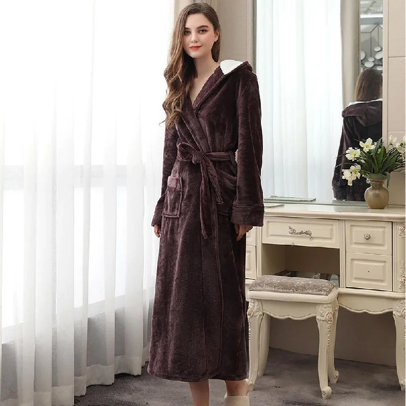 Womens robes personalized monogrammed gift-Robe de Chambre Femme<br> Gracieuse