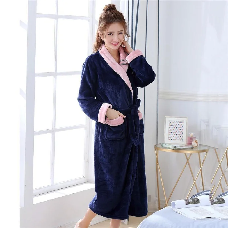 Womens Robe sets that are stylish -Peignoir Femme<br> Épais