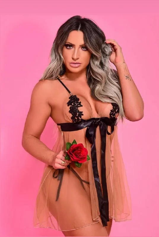 Where Can I Get The Best Straps For Sexy Lingerie-Eva's Heiress Nightdress Ruthe