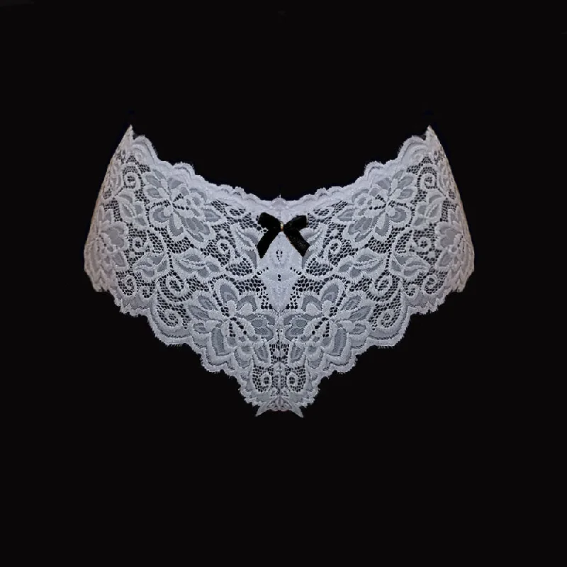 Halter bra for round bodies lift -BALCONETTE BRA MECEDORA LINGERIE ROMANCE WHITE
