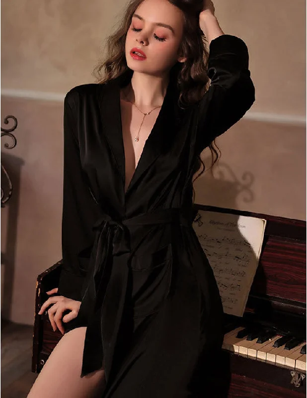Womens nightwear that is eco friendly sustainable ethical -Ariel Delicate Robe