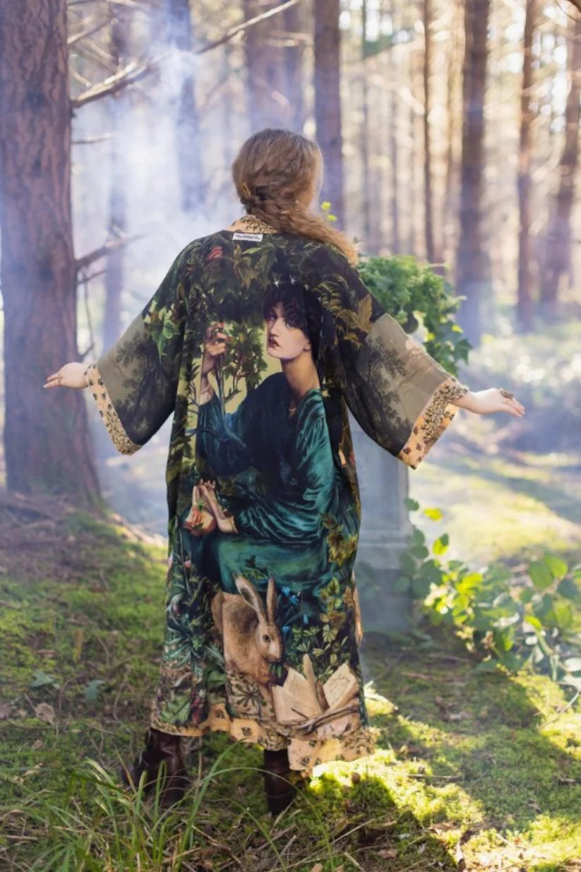 Womens robes that enhance curves flattering-Market of Stars Bella Notte Duster Kimono