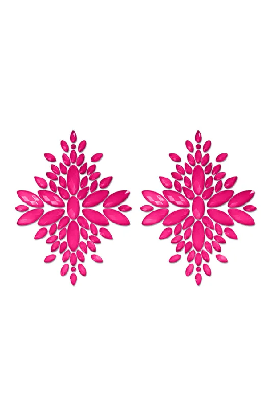 Fashion Pasties Set: Neon Crystal Pasties