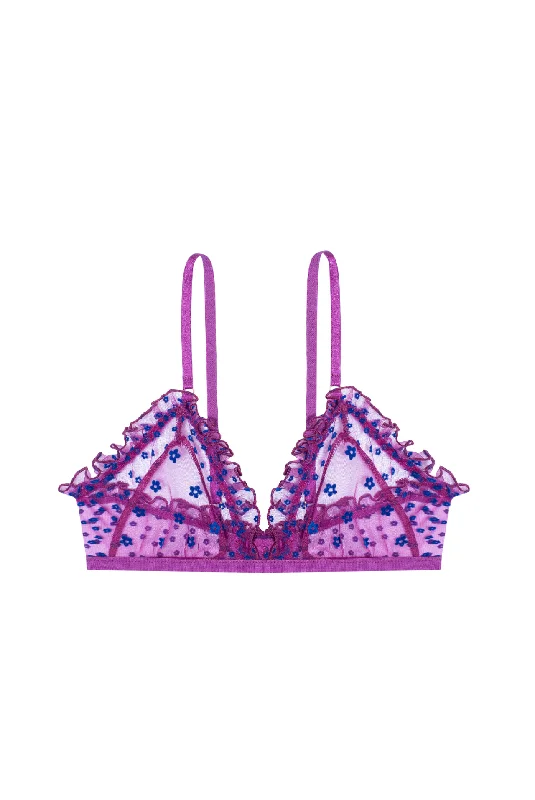 Lingerie sets for athletic body type-PETUNIA Soft Bra