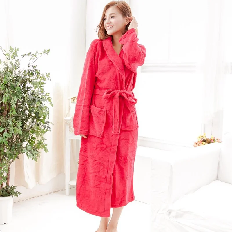 Womens robes loungewear comfortable relaxed-Peignoir Femme<br> Glamour