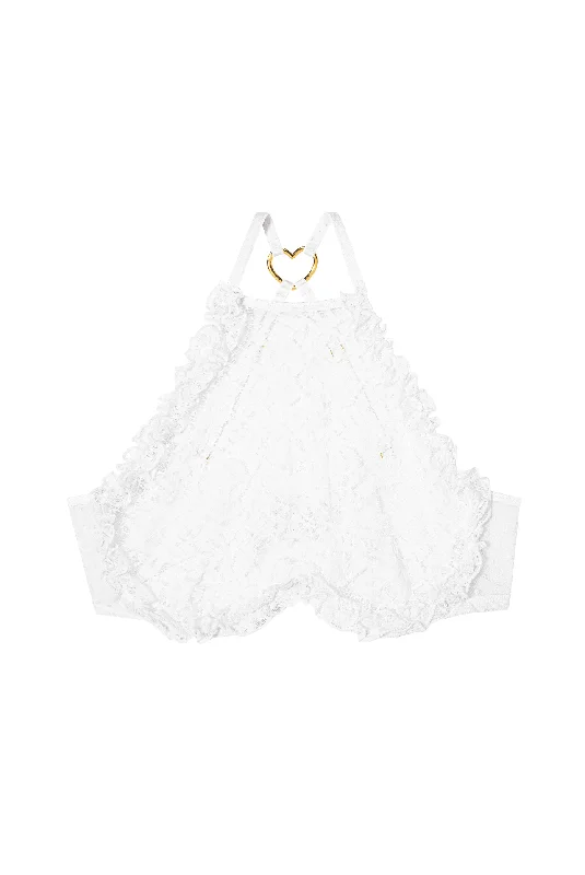 Where can i find a lingerie set that matches my style" -MARIAGE High Neck Underwire Bra