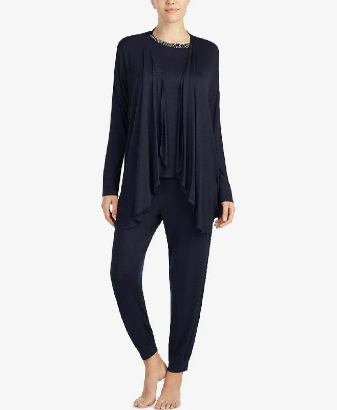 Womens robes with relaxed fit comfortable lounging-DKNY Women's Cozy Wrap Bed Cardigan Bed Jacket Womens robes with relaxed fit comfortable lounging-DKNY Women's Cozy Wrap Bed Cardigan Bed Jacket