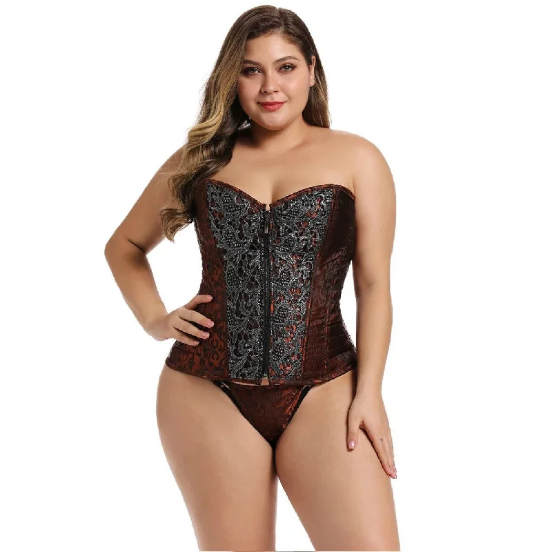Plus size sexy lingerie for curvy bodies -Plus Forte Lingerie Set