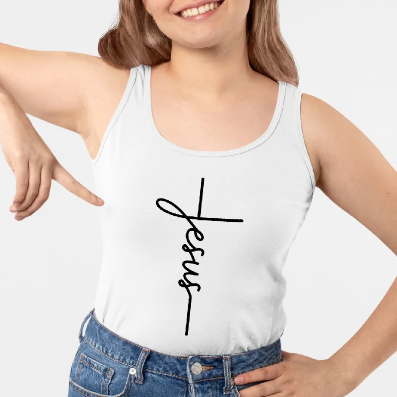 Lace trim camisoles for elegant look -Débardeur Femme Jesus