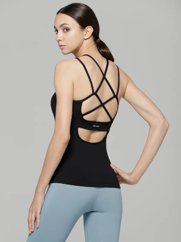 Are camisoles suitable for sleeping? -TENACITY TANK, BLACK