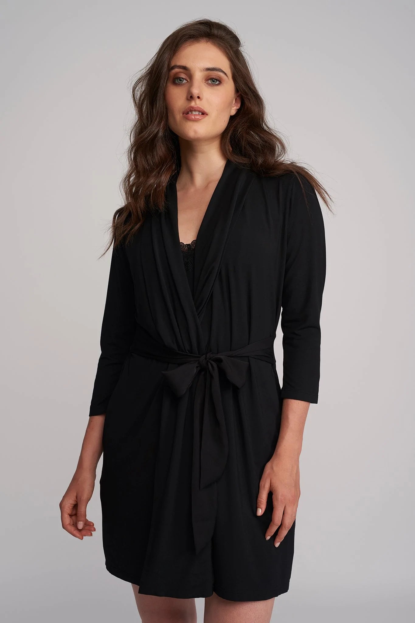 Womens robes maternity plus sizes -Fleurt Iconic Robe