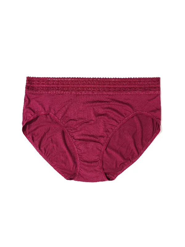 Plus Size DreamEase™ French Brief Exclusive California Raisin Purple
