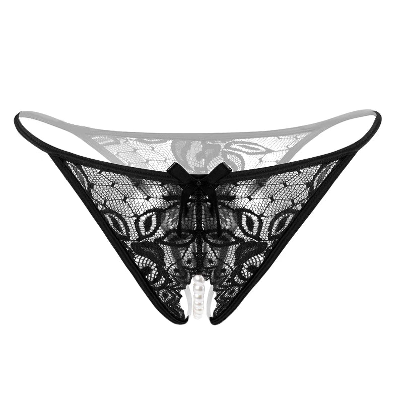 How to choose the perfect lingerie set for you -Plus Size Open Crotch Lace Panties with Pearls How to choose the perfect lingerie set for you -Plus Size Open Crotch Lace Panties with Pearls
