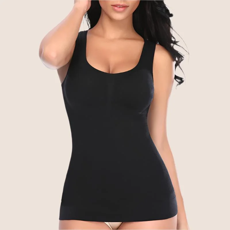 Tummy control camisoles for smoothing -Wire Free Camisole For Women