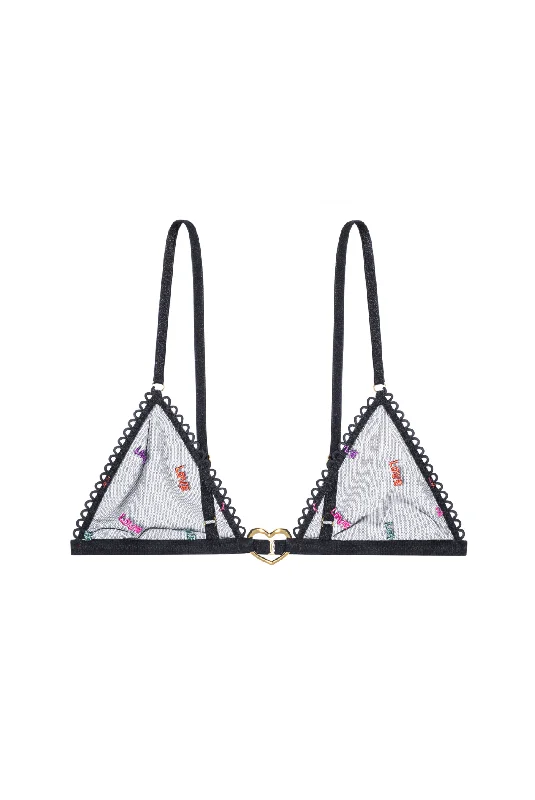 How to get the best size lingerie set-LOVE Triangle Bra