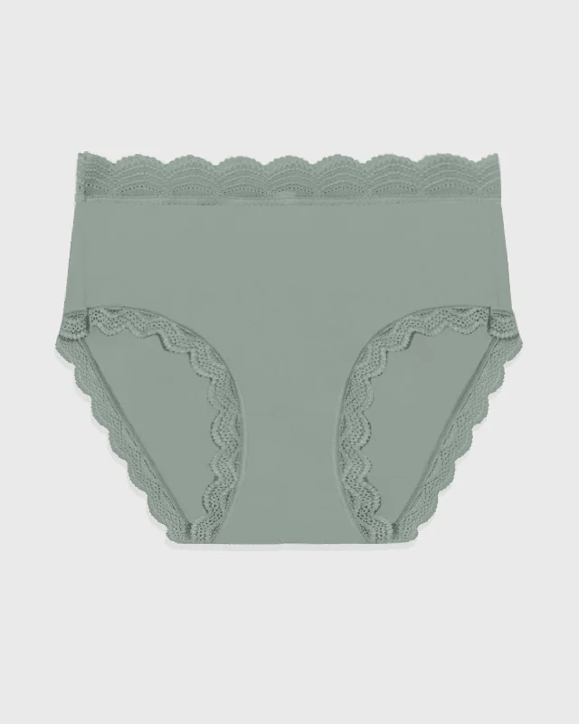 High Rise Brief - Khaki