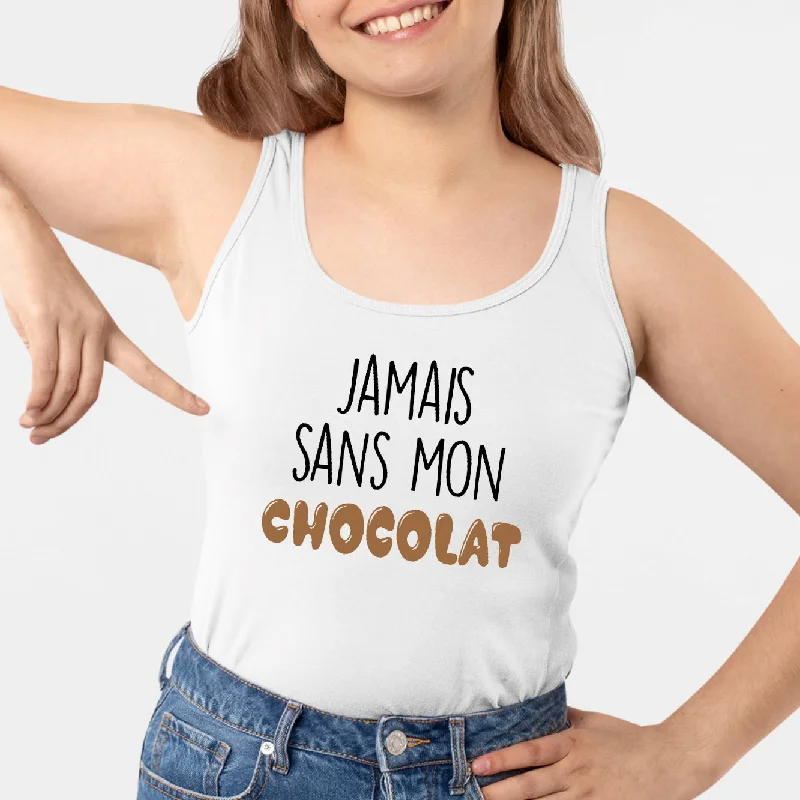 Why are camisoles good for layering? -Débardeur Femme Jamais sans mon chocolat