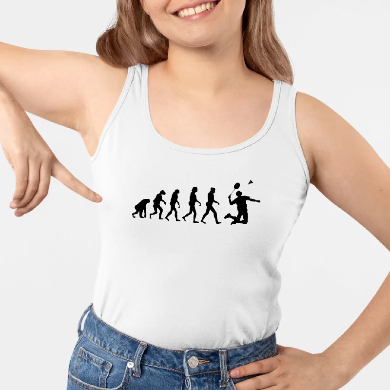 Do camisoles provide enough support? -Débardeur Femme Évolution badminton
