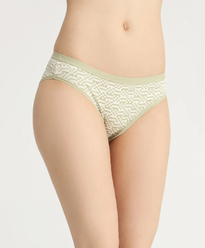 womens panties lounging -5PC Pack Nostalgia Comfort Cotton Mini