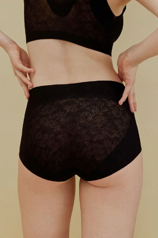 Boyshort panties for women comfort -Barely Zero Lace Brief