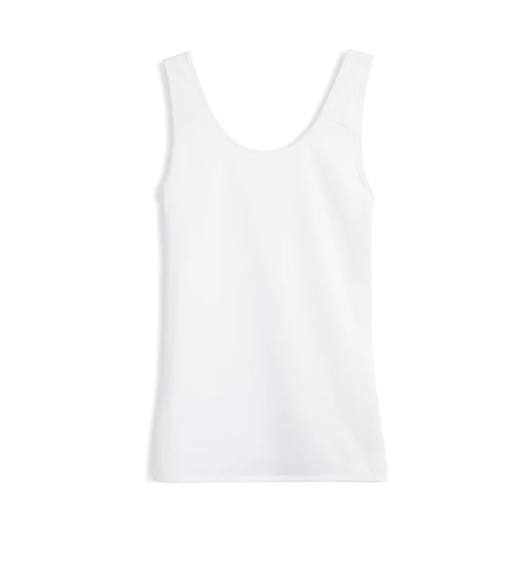 Far-infrared sleep tops for circulation-Compression Tank - White