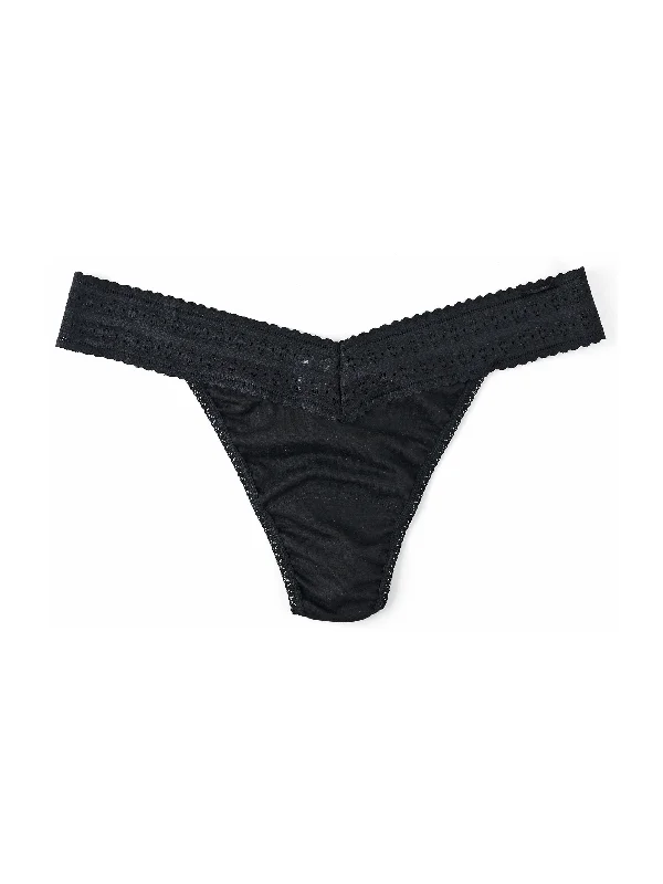 Maternity shapewear panties slimming -DreamEase® Original Rise Thong Black