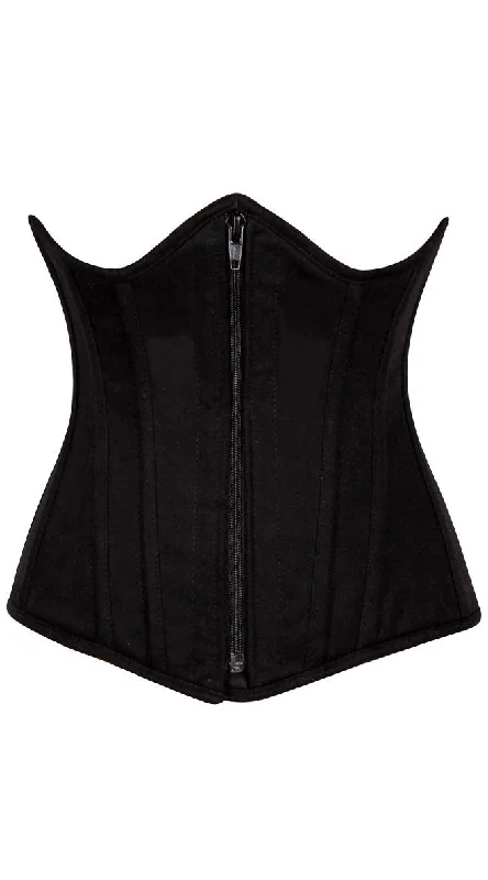Steampunk corset for cosplay -Cotton Underbust Steel Boned Corset