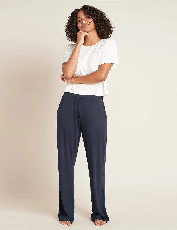 Sleep tops for broad shoulders (racerback)-Downtime Crop Tee - Natural White