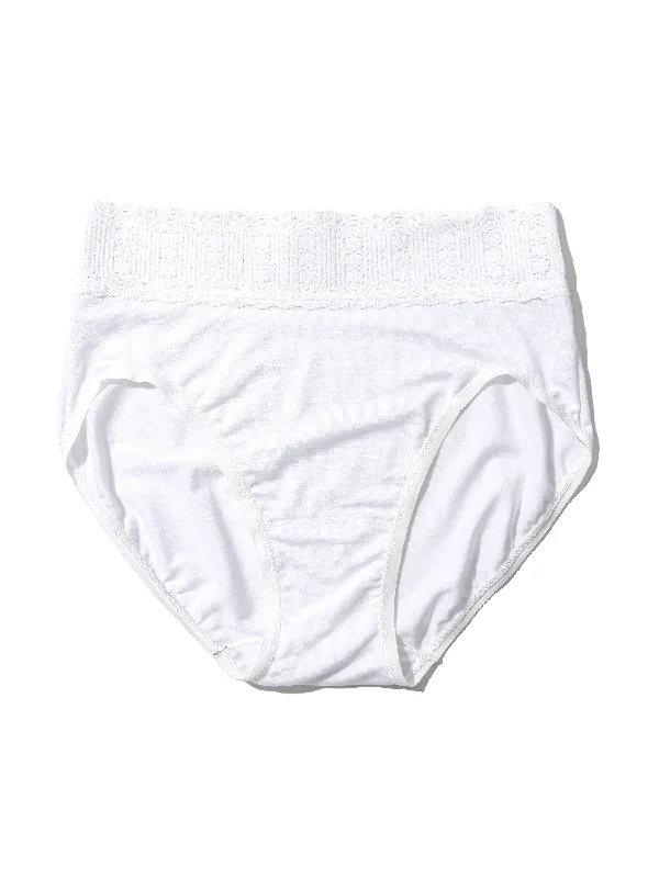 womens panties for travel -Eco Rx® Lite French Brief White
