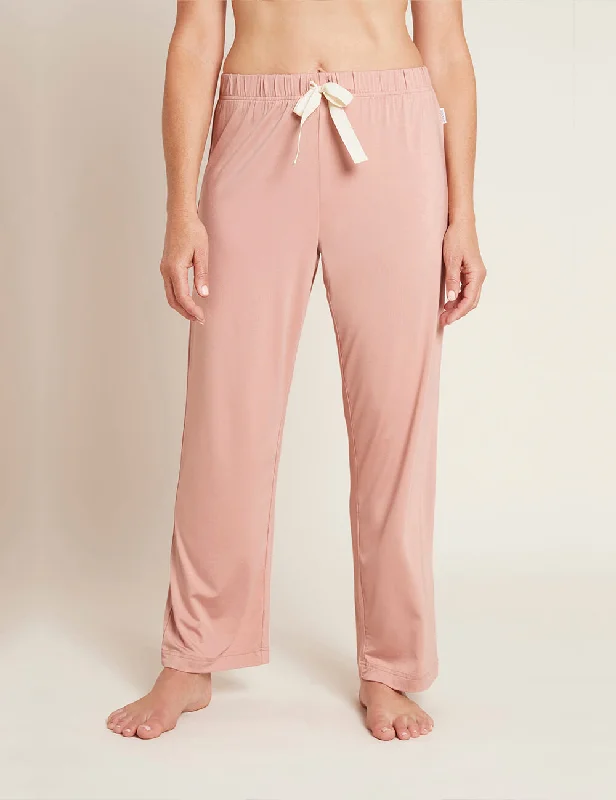 Sleep tops for hospice care (gentle fabric)-Goodnight Sleep Pants - Dusty Pink
