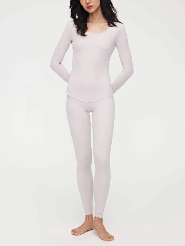 Diwali sleep tops in gold silk-Padded Thermal Set