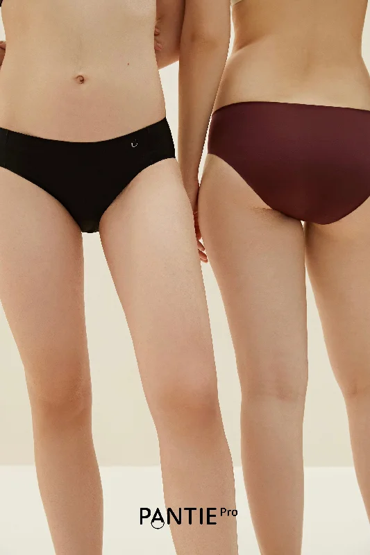 womens panties designs -Pantie Pro Low Waist Period Brief