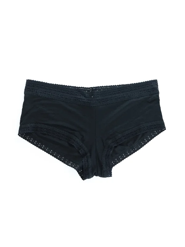 Can women wear thong panties every day? -Plus Size DreamEase™ Boyshort Exclusive Black Can women wear thong panties every day? -Plus Size DreamEase™ Boyshort Exclusive Black