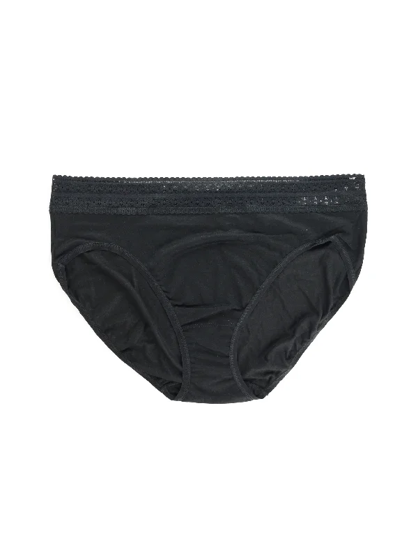 womens panties unique -Plus Size DreamEase™ French Brief Exclusive Black