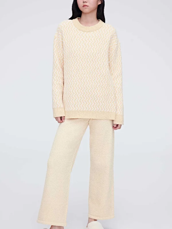 Pastel Yellow Ripple