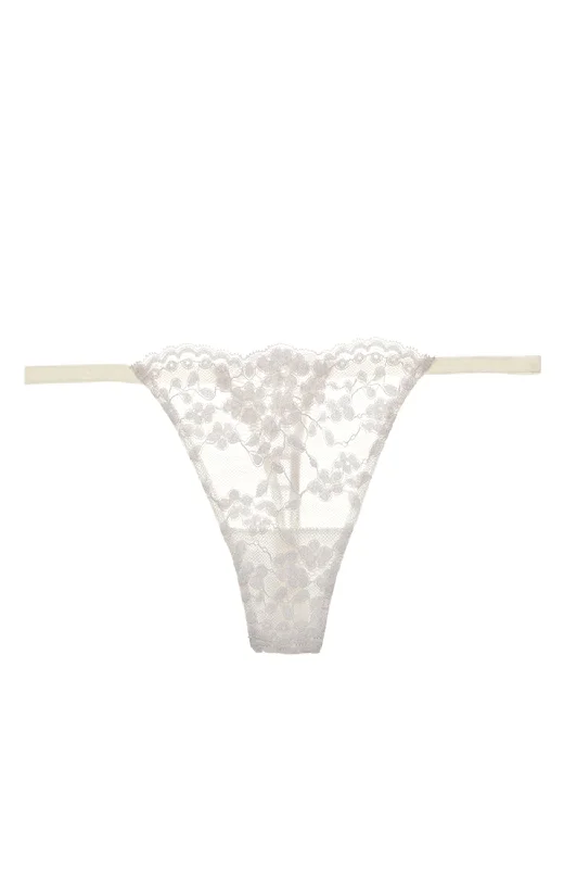 High waisted bikini maternity -Plush Romance String Thong