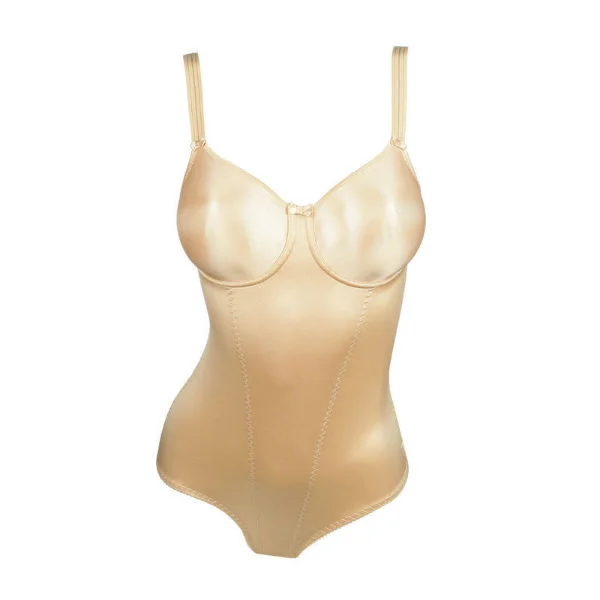 Bustiers & Corsets velvet sexy -PrimaDonna Satin Full Cup Bodysuit