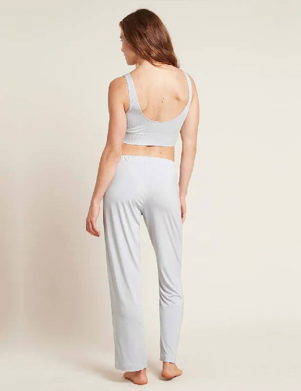 Sleep tops with aromatherapy sampler-Ribbed Seamless Bra - Dove