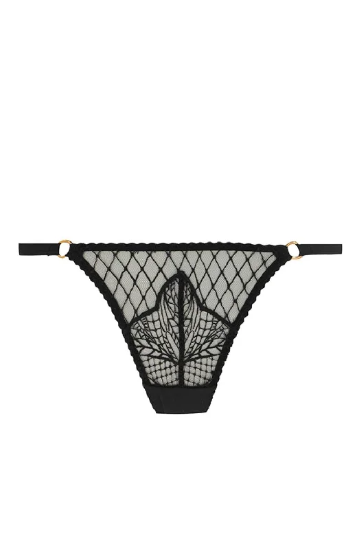 Mesh organic cotton panties eco-friendly -Roxy Thong