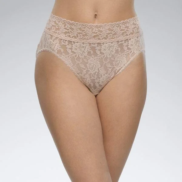womens panties sexy -Signature Lace French Brief Chai