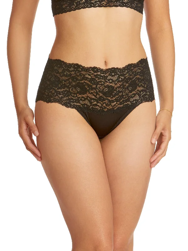What are the most comfortable women's panties? -Silky Skin High Rise Panty Black