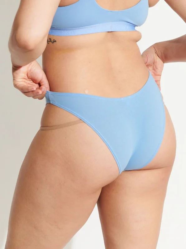 womens panties wardrobe -Skin: Graysen Organic Cotton Cheeky Brief - Frozen
