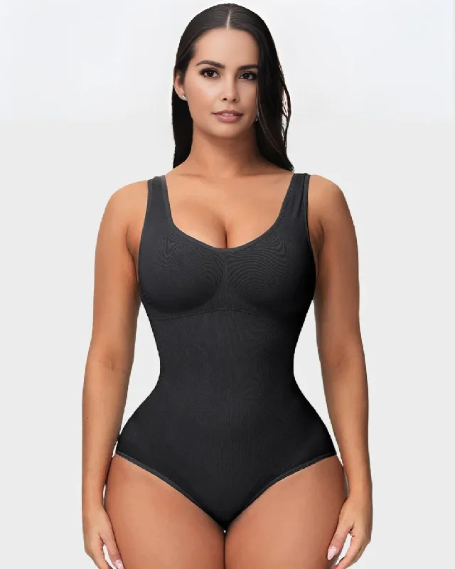 Womens Bustiers & Corsets for slim waist -Smoothing Seamless Tank Top Bodysuit Tummy Control Shapewear Womens Bustiers & Corsets for slim waist -Smoothing Seamless Tank Top Bodysuit Tummy Control Shapewear