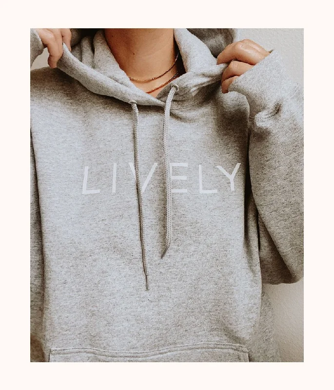 Modal sleep tops with anti-pilling fabric-The Hoodie: Heather Gray