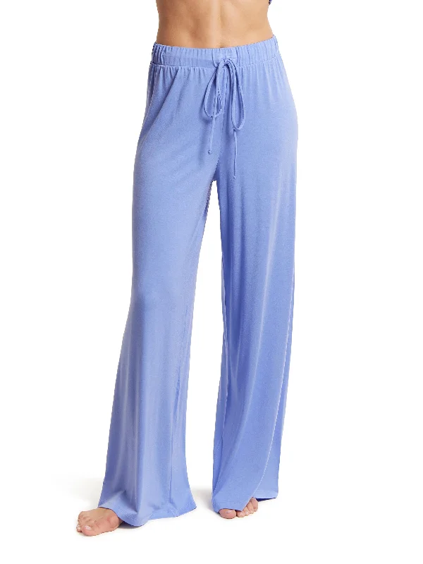 Sleep tops with melatonin-infused fabric-Unwind Pant Cool Water Blue